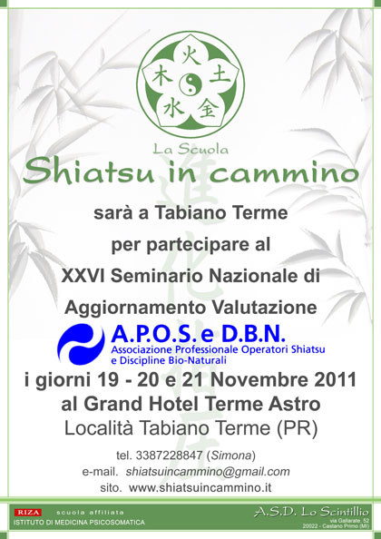 XXVI Congresso Nazionale APOS e DBN